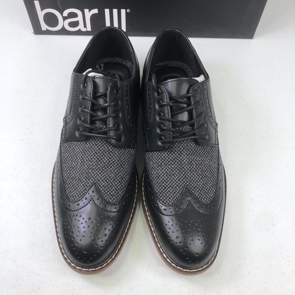 Bar III Shoes Bar Iii Mens Fabian Wingtip Oxford Black Shoes Poshmark